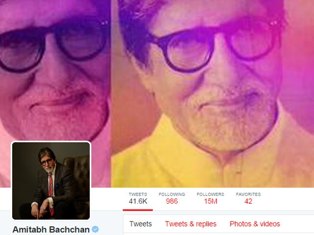 Amitabh Bachchan Creates New Benchmark With 15 Million Fans on Twitter
