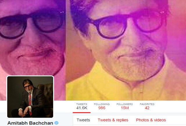 Amitabh Bachchan Creates New Benchmark With 15 Million Fans on Twitter Amitabh Bachchan Creates New Benchmark With 15 Million Fans on Twitter