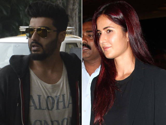 When Katrina Kaif 'Plucked and Shaped' Arjun Kapoor's Eyebrows