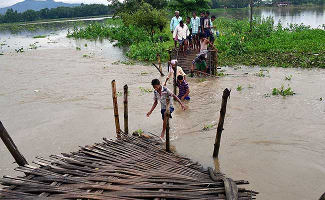 Flood Situation Deteriorates in Assam, 2 Killed