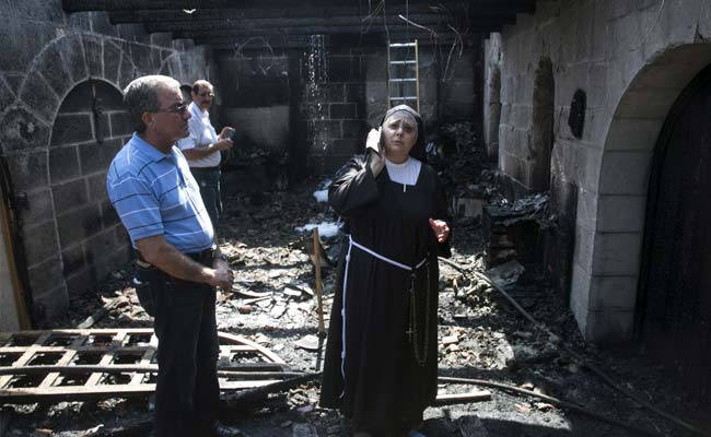 Israel Police Nab 16 Settler Youths Over Fire at 'Miracle' Church