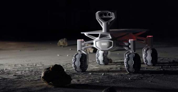 Audi Unveils Lunar quattro; Will Land on the Moon in 2017