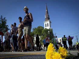 Charleston Church Reopens in Triumph Over 'Devil' Massacre Charleston Church Reopens in Triumph Over 'Devil' Massacre