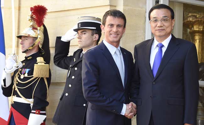 Climate, Economic Ties Top Agenda as Chinese Li Keqiang Visits France