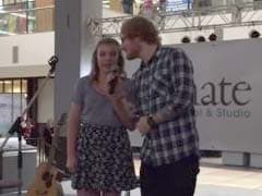 Ed Sheeran's Impromptu Duet with 13-Year-Old Goes Viral