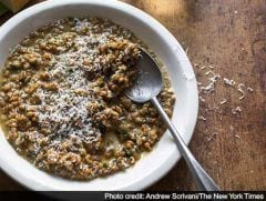 Einkorn Risotto Is a Long Time Coming Einkorn Risotto Is a Long Time Coming