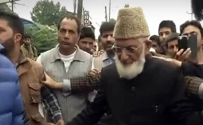 Geelani-Led Hurriyat Member Chargesheeted in Terror Financing Case