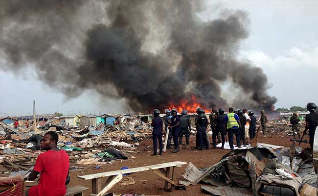 Ghana Destroys Hundreds of Homes in Capital in Bid to Prevent Floods