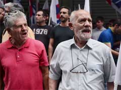 Protests in Greece Against EU-International Monetary Fund Loan Deal