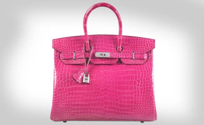 Crocodile-skin Hermes handbag sells for a record $222,912 at Christie's  auction