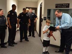 Little Boy Loses Stuffed Tiger at Airport, Gets Him Back Later with Photos of 'Adventure'