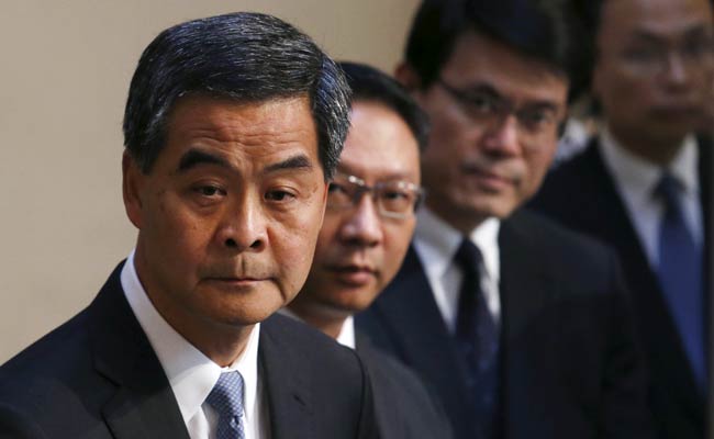 Hong Kong Leader Extends Economic Olive Branch After Veto