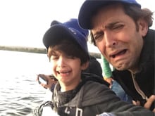 This Pic of Hrithik Roshan and His Son Will Make You ROFL