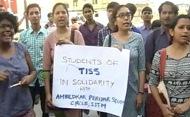IIT Madras Row: Bombay Students Protest in Solidarity