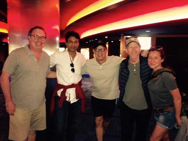 Irrfan Khan Watches Jurassic World With <i>Inferno</i> Co-Stars