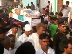 Manipur Martyr Given Last Rites in Noida, Respects Paid to Others in Jammu