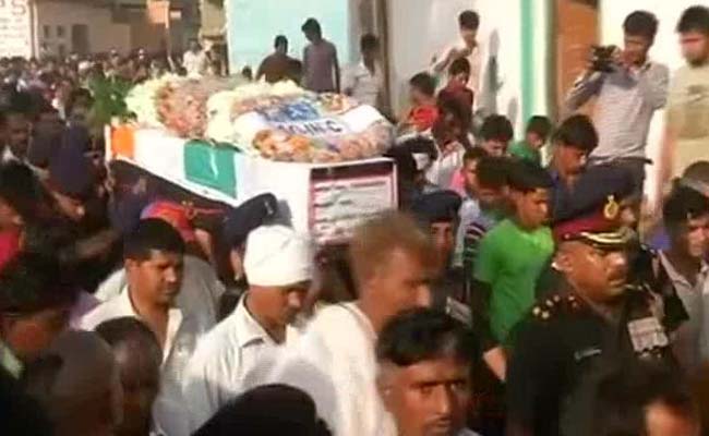 Manipur Martyr Given Last Rites in Noida, Respects Paid to Others in Jammu
