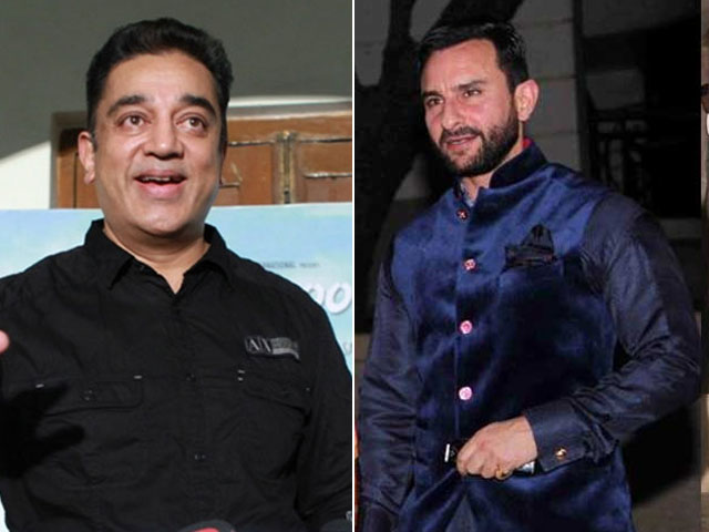 Kamal Haasan, Saif Ali Khan Team Up for <i>Amar Hai</i>