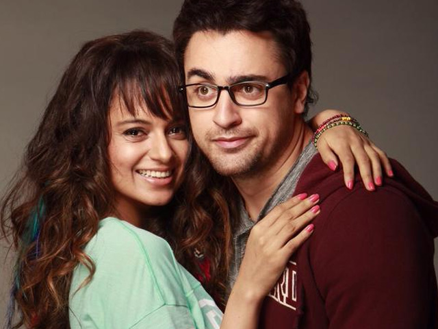 Kangana Ranaut Plays Footsie in <i>Katti Batti</i> Poster