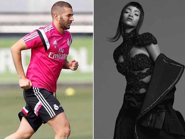 Rihanna Dating Soccer Star Karim Benzema?