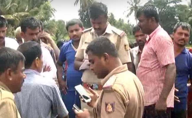 Karnataka Farmer Allegedly Sets Crop on Fire, Jumps In