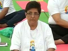 Kiran Bedi Really Stretches It, Says Mass Yoga Session Brought Rain