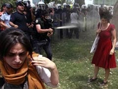 Turkey's Policeman Gets 'Tree-Planting' Sentence for Tear-Gassing "Lady in Red"