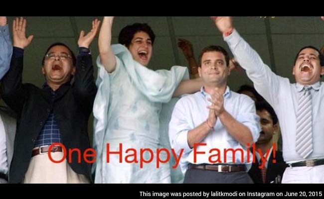 Lalit Modi Tweets: 'Happy to Meet Gandhi Family' in London