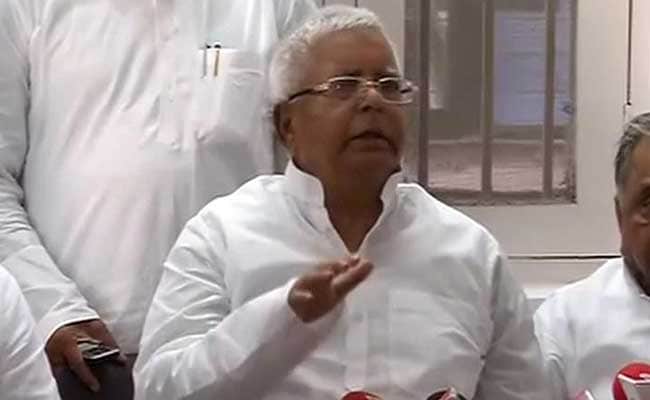 Lalu Prasad Plans a Campaign High on Horse Power