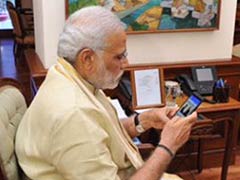 Prime Minister Launches 'Narendra Modi Mobile App'