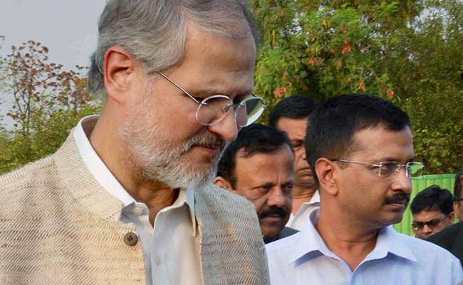 Najeeb Jung, Arvind Kejriwal Meet Over Lunch, Discuss Functioning of Anti-Graft Chief