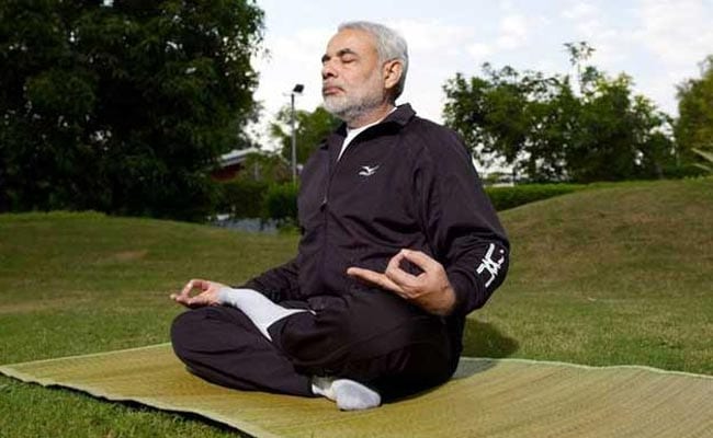 Prime Minister Narendra Modi Introduces Yoga Postures Through His