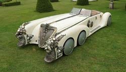 The Six-Wheeled Nautilus Car is up For Sale