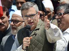 Former Chief Minister Omar Abdullah Leads March Against Jammu and Kashmir Government in Srinagar