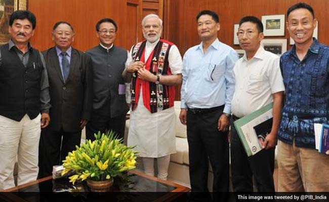 Naga Delegation Meets PM Modi in New Delhi