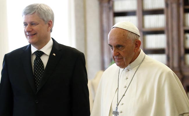 Stephen Harper, Pope Francis Discuss School Abuse Scandal