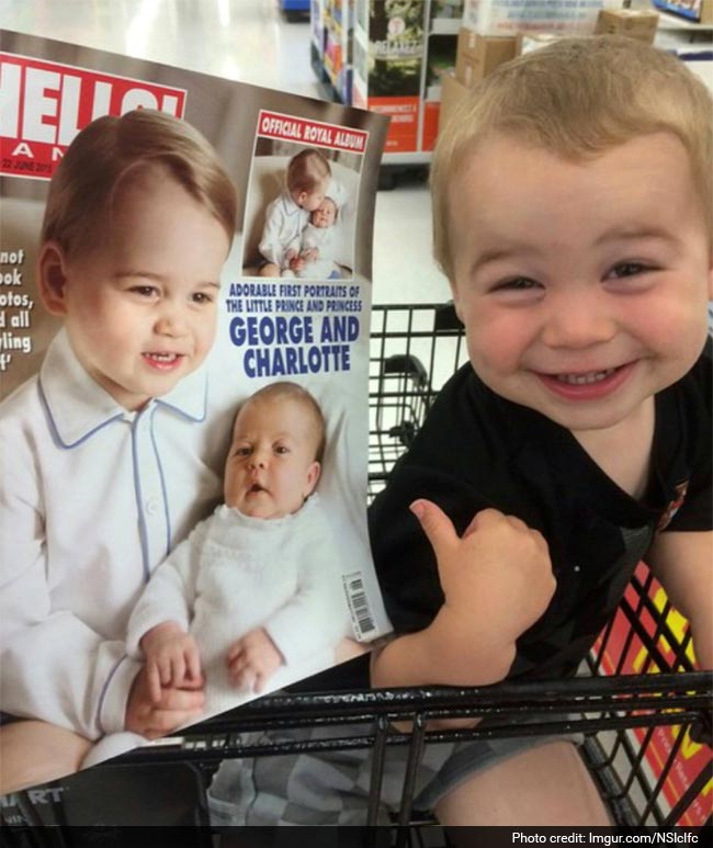 Have You Seen Prince George's Equally Adorable Little Lookalike?