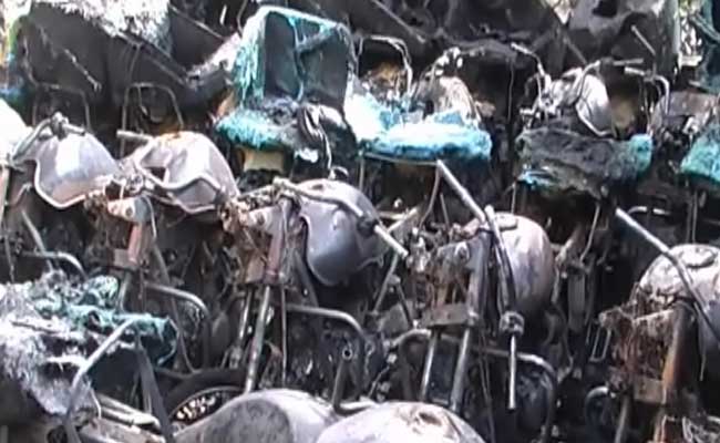 90 Vehicles Torched in Pune, 1 Detained