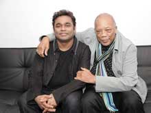 A R Rahman Meets Iconic Record Producer Quincy Jones