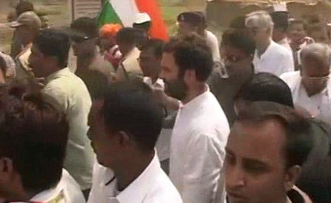 Rahul Gandhi Holds Padyatra for Tribals in Chhattisgarh