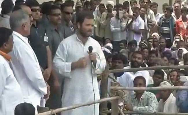 In Chhattisgarh Rahul Gandhi Asks Have Acche Din Arrived Yet 