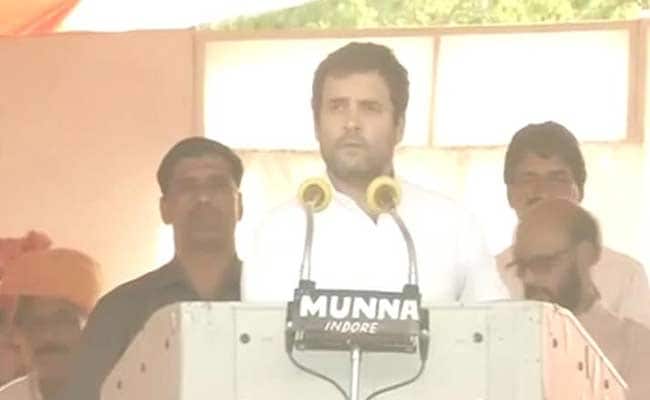 Rahul Gandhi Addresses a Public Gathering in BR Ambedkar's Birthplace Mhow: Highlights
