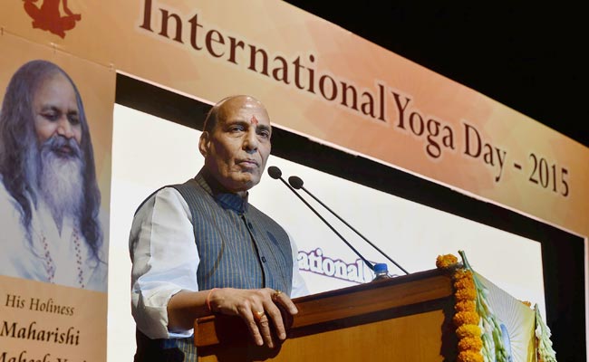 Terrorists Should Practise Yoga, Says Home Minister Rajnath Singh