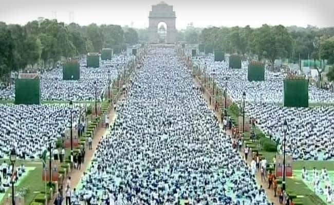 International Yoga Day: Record-Breaking Event at Rajpath