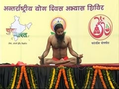 योग दिवस की तैयारी : दिल्ली में रामदेव के नेतृत्व में हुआ अभ्यास शिविर का आयोजन