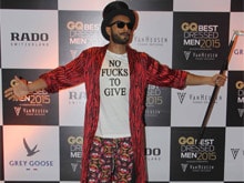 At GQ Awards, Ranveer Singh (Really) Wore Muppet Pyjamas and Sylvester Fluffy Slippers