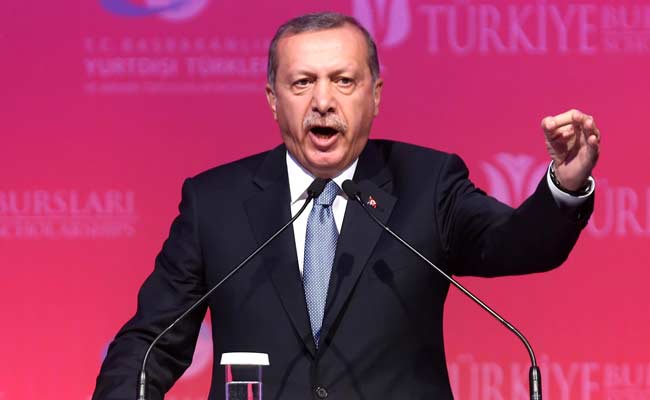 Turkey President Lambasts US Over Support For Syrian Kurds