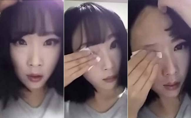 Millions Are Watching This Video Of Korean Woman Removing Her Face