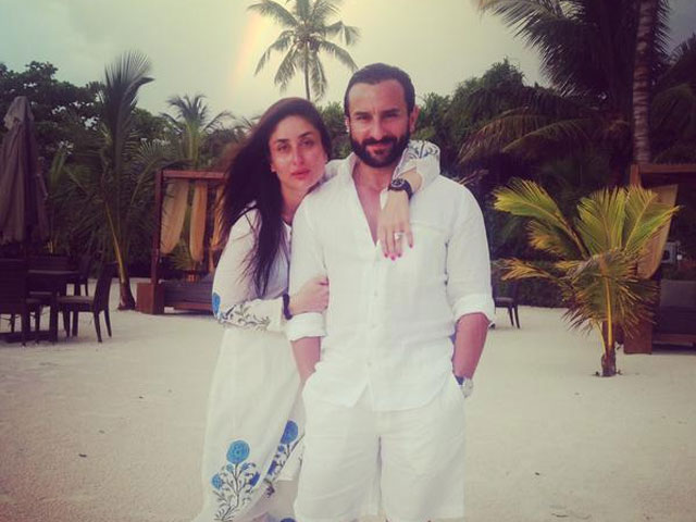 Holiday Album: Soha Tweets Pics of Kareena and Saif in Maldives