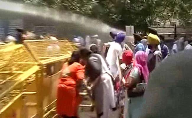 1984 Riots: Sikh Groups Protest Outside Congress Headquarters Against Jagdish Tytler